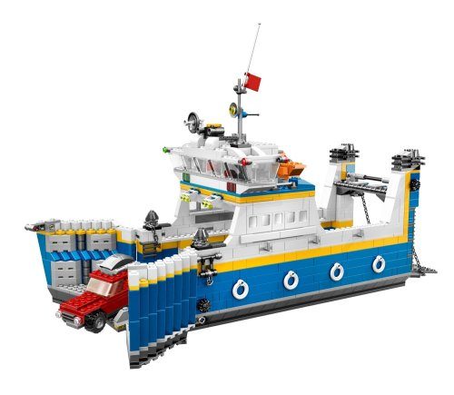 giant lego boat