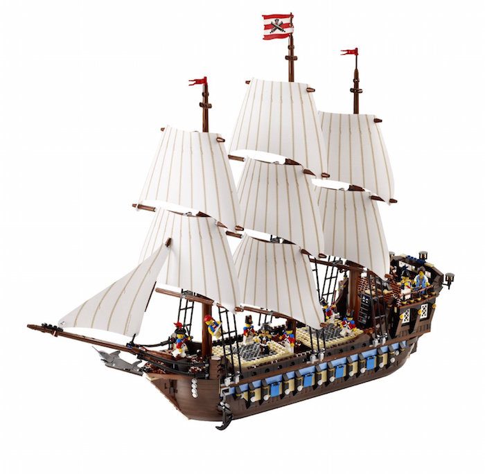 biggest lego ship set