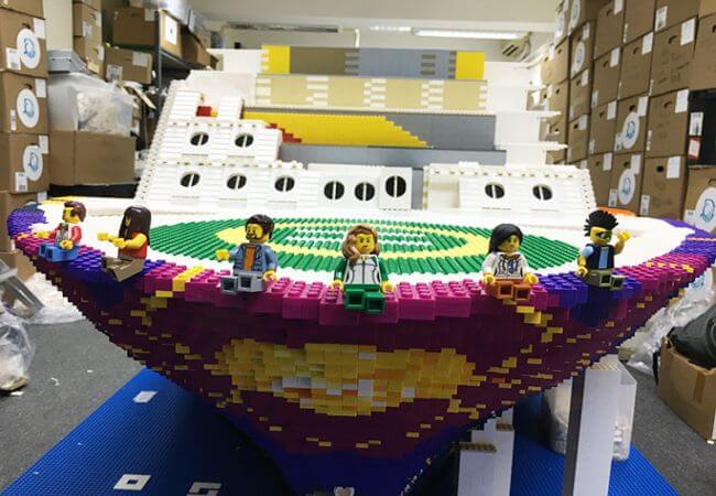 Watch: World's Largest Lego Ship Made Using More 2.5 Million Bricks