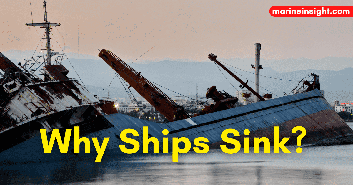 Why Ships Sink – 10 Major Reasons 1 