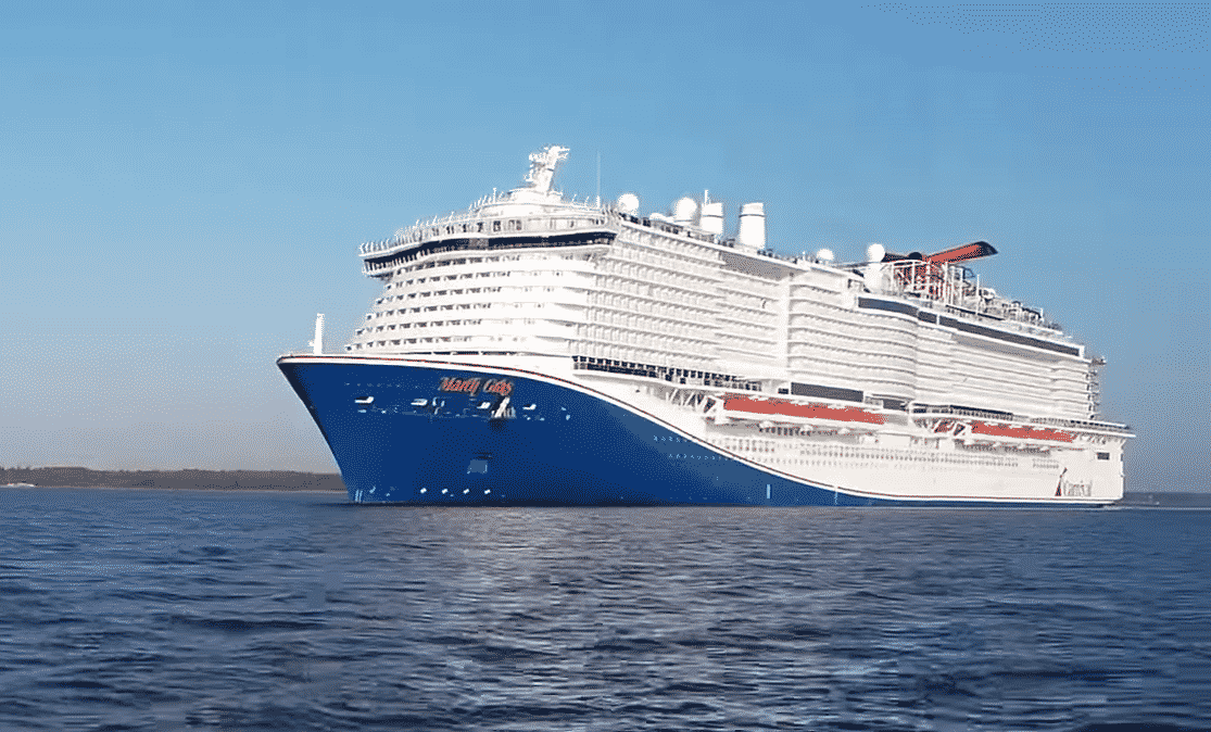 Watch Carnival's Largest Cruise Ship 'Mardi Gras' Completes Sea Trials