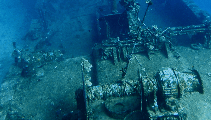 The Rhone Shipwreck