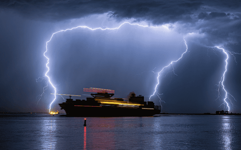 How Ships are Protected from Lightning - Ships Earthing System