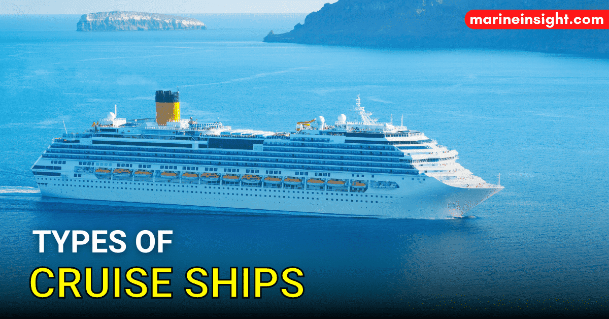 different kinds of cruise ships