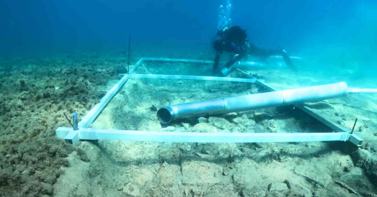 The 7,000 years old submerged road discovered in the depths of the Mediterranean  Sea