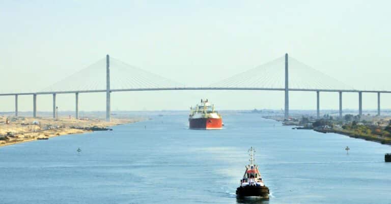 Egypt Conducts Study for Expanding Suez Canal to Speed Up Transit Time & Avert Potential Blockages
