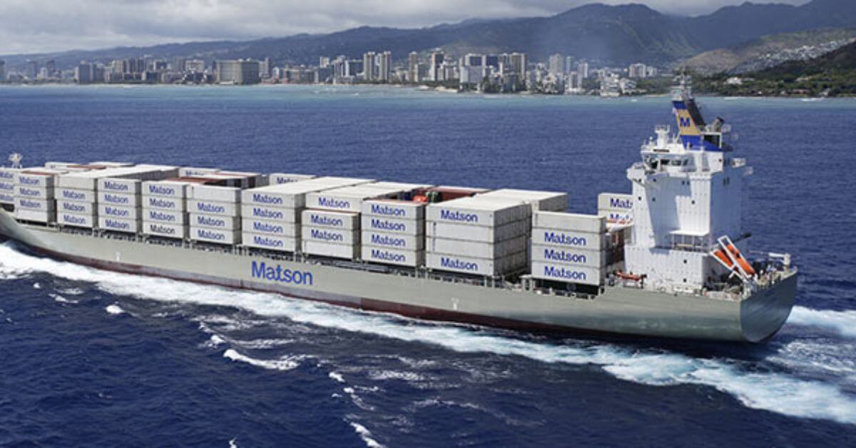 Matson containership