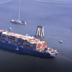 MV Dali Ship Departs Baltimore 3-Months After Francis Scott Key Bridge Collapse